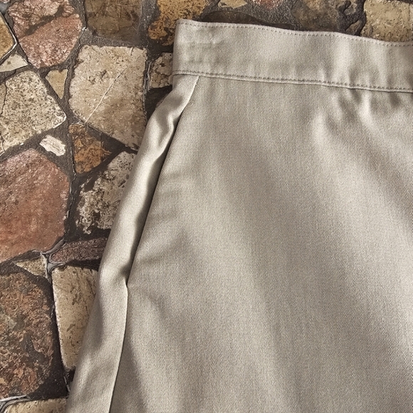 Dennis Uniforms Skort - Style 3521 J3 Junior, Light Tan Kahaki - Picture 5 of 13